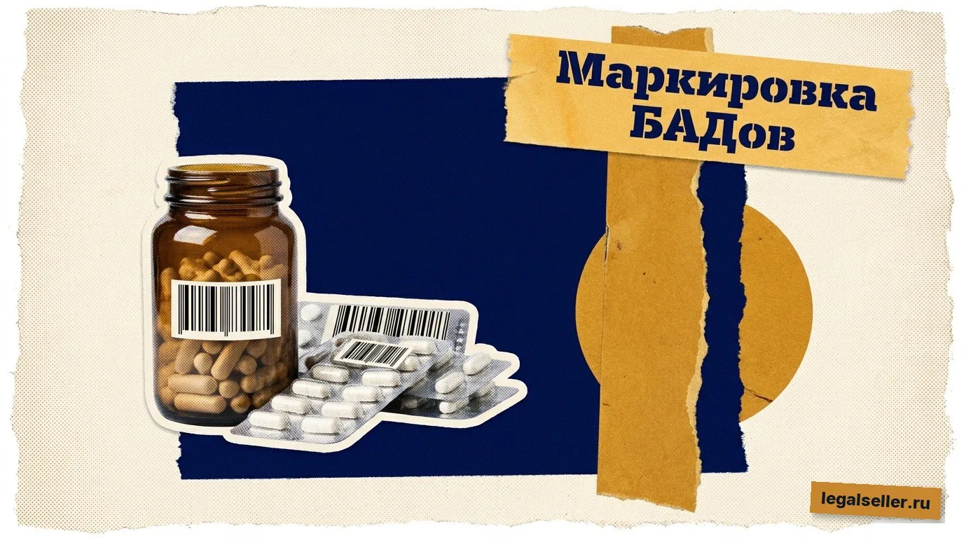 Маркировка БАДов на маркетплейсах