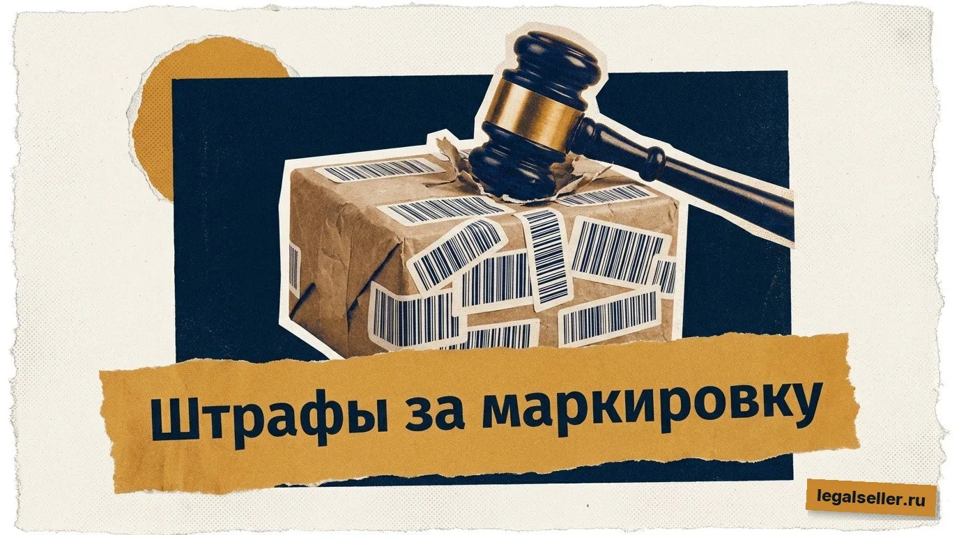 Штрафы за маркировку товаров
