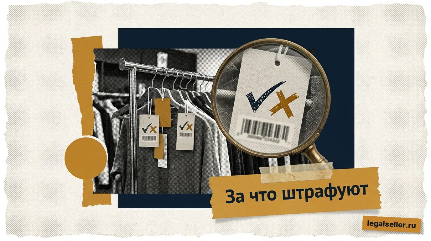 За что штрафуют продавца